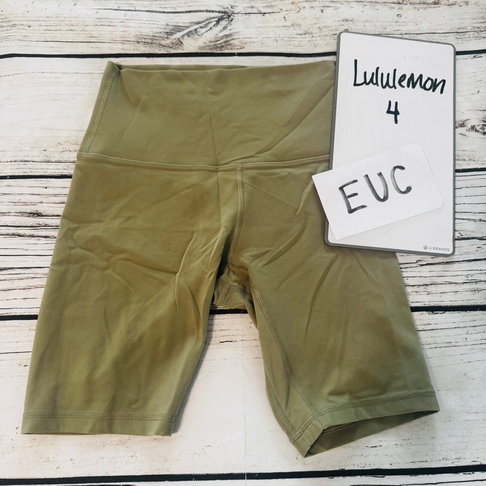 lululemon athletica Women's Olive Green Shorts
